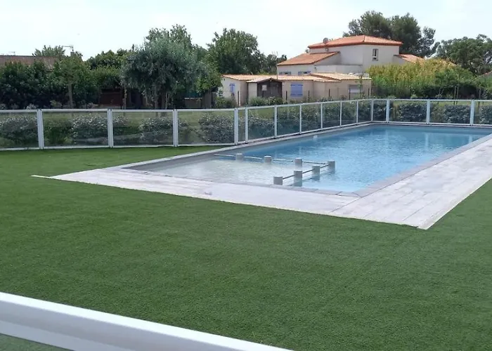 Valras-loc La Dune Familiale, Et Piscine Sérignan